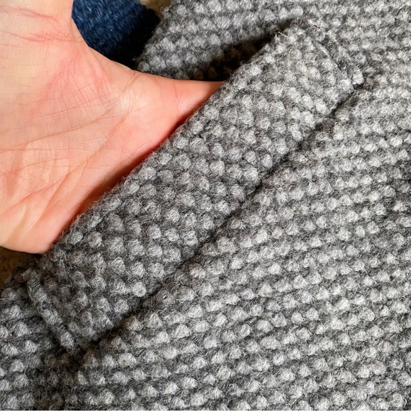 🩶 PLUS TALL WOOL & CO GREY CLASSIC WOOL BLEND WINTER COAT! - Picture 12 of 16